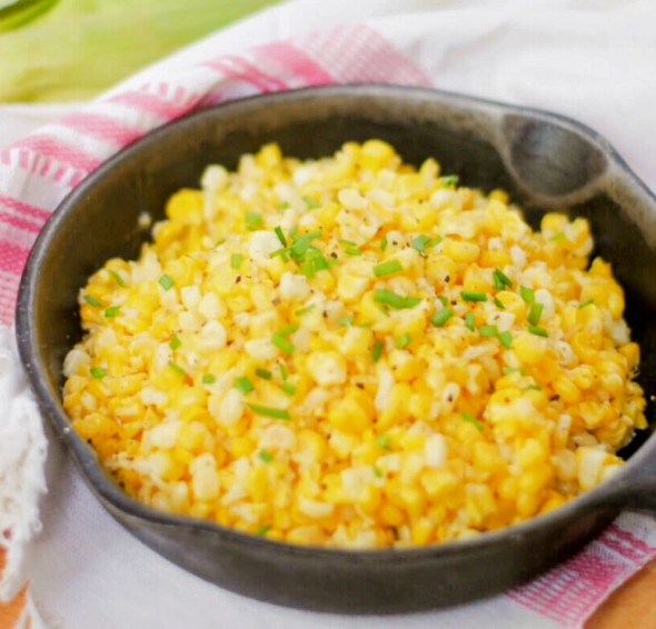Fried corn
