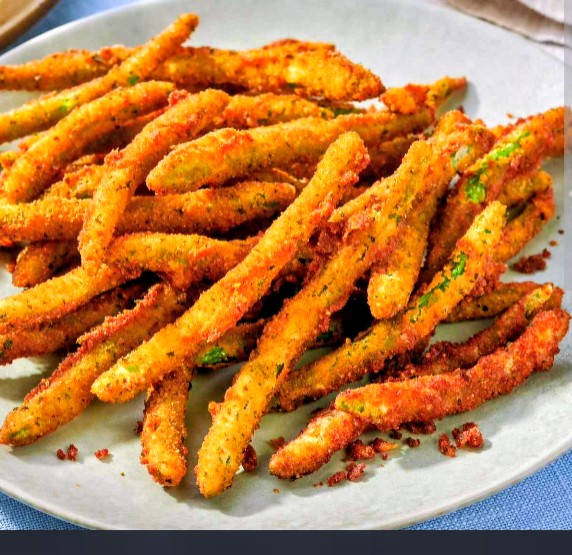 Cajun fried green beans